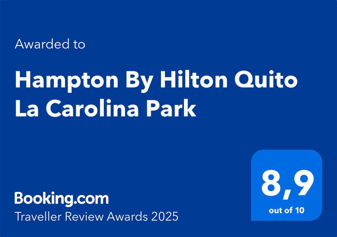 Hampton By Hilton Quito La Carolina Park Hotel Екстериор снимка